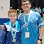 Primera Medalla de Plata para Curridabat en Tenis de Mesa en la historia